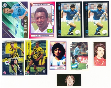 1974-20 Assorted Brands Soccer Legends & Stars Collection (10)